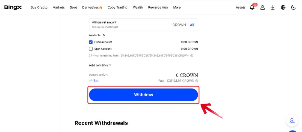 Buy Crown Tokens